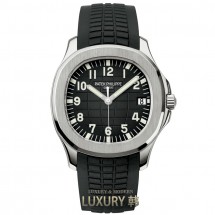 Patek Philippe-아쿠아넛 데이트 화이트 골드