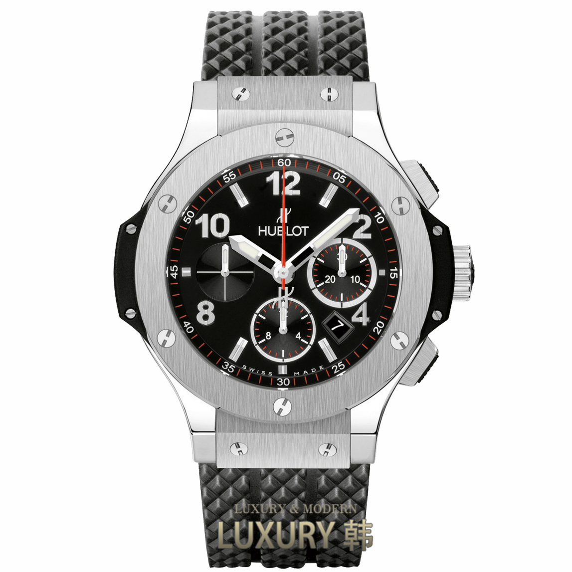 HUBLOT-빅뱅 오리지널 스틸 블랙