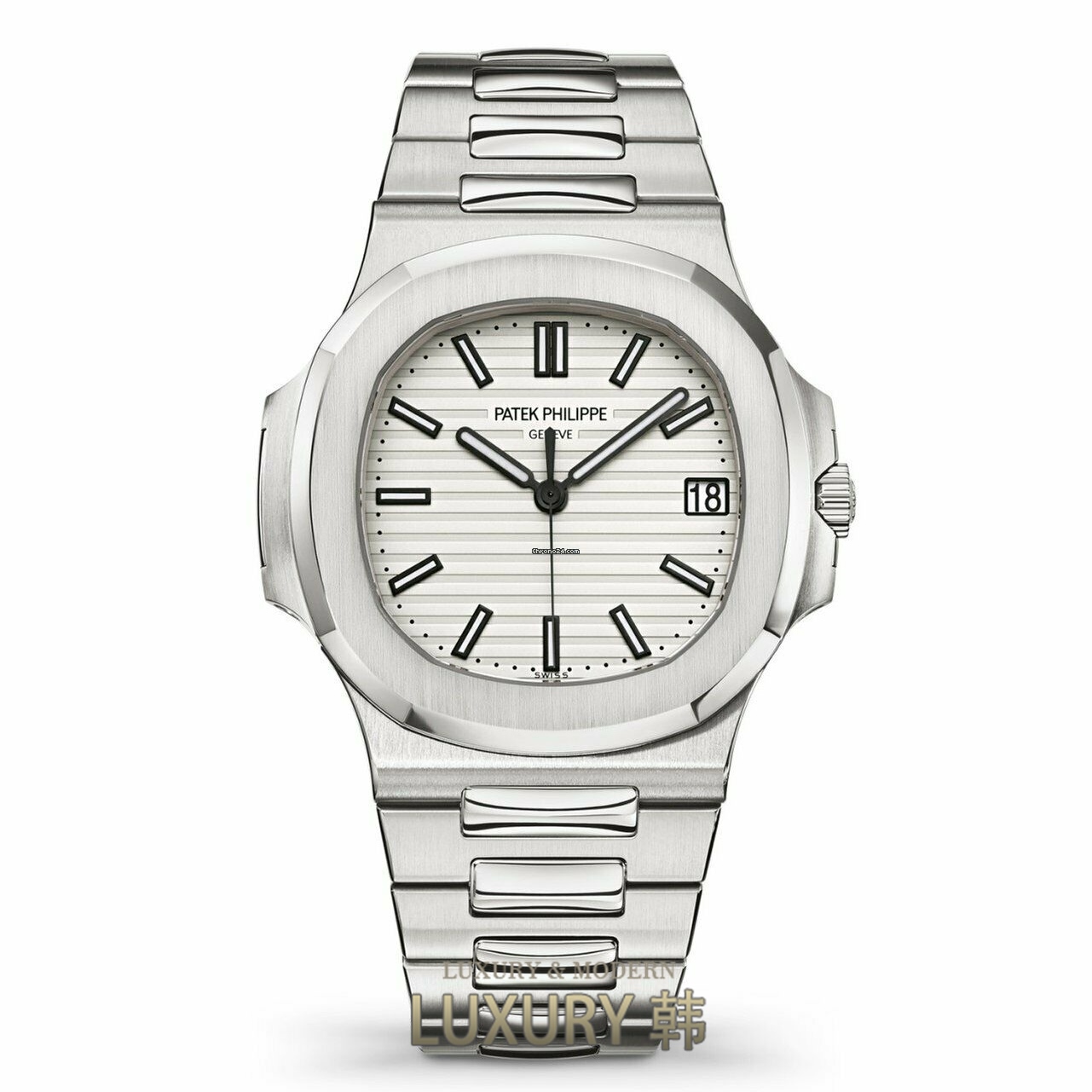 Patek Philippe-노틸러스 와치 화이트