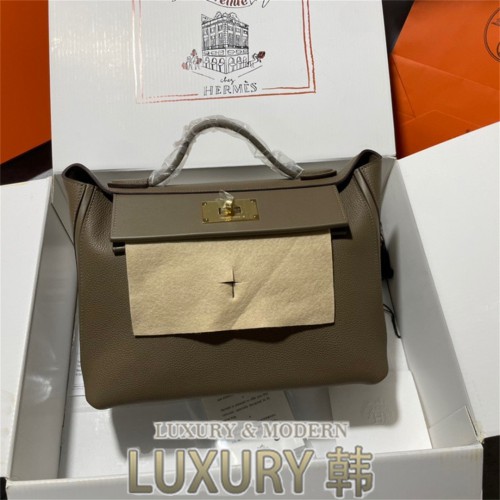에르메스 HERMES 금장 토트/숄더백