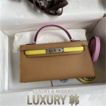 에르메스 미니 Kelly은장 숄더크로스백