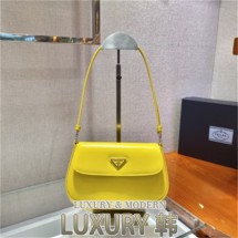 프라다 클레오 브러시드 호보백