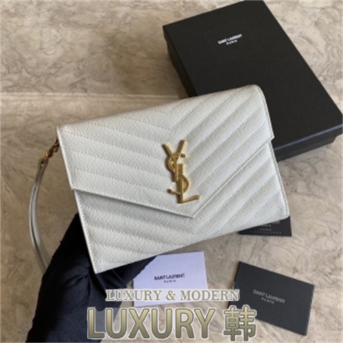 SAINT LAURENT 생로랑 모노그램 클러치
