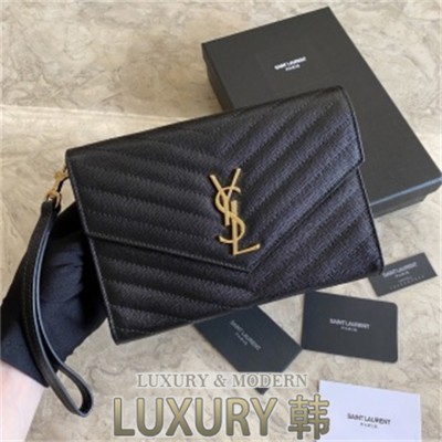 SAINT LAURENT 생로랑 모노그램 클러치